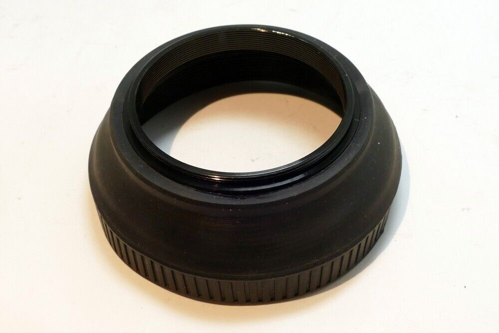 Rubber 52mm Lens Hood Shade for 35mm or 28mm f2.8 wide angle lens