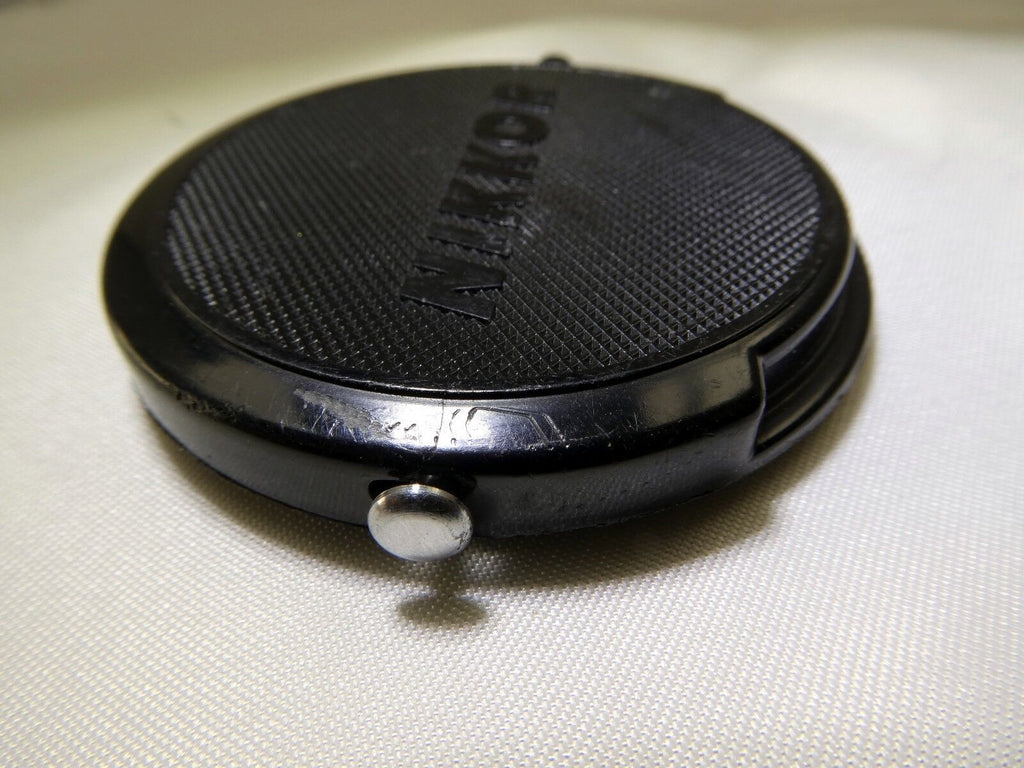Nikon Lens Cap "Nikkor" 52mm JAPAN  all black            