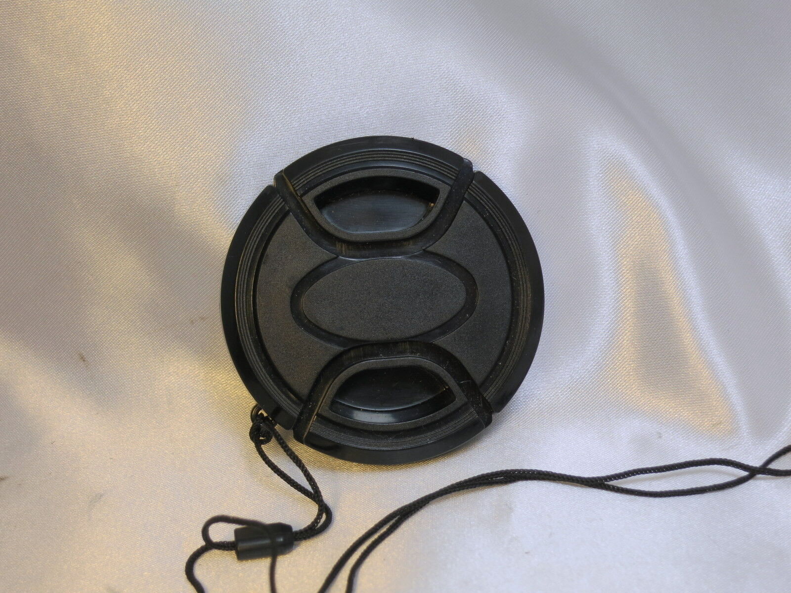58mm snap-on Plastic Front Lens Cap - made in Korea with keaper string