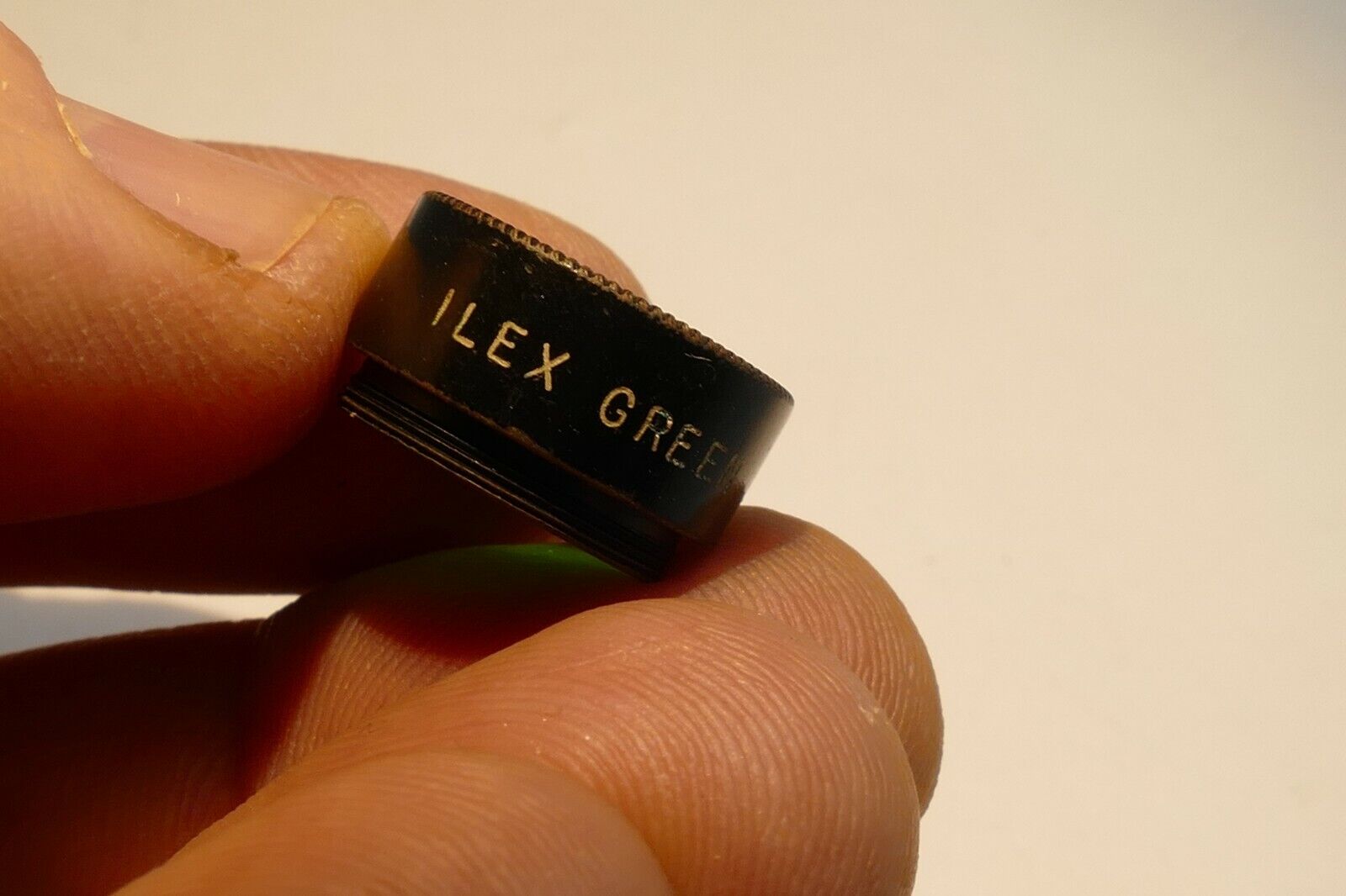 Ilex 15mm threaded screw in Lens filter Green X