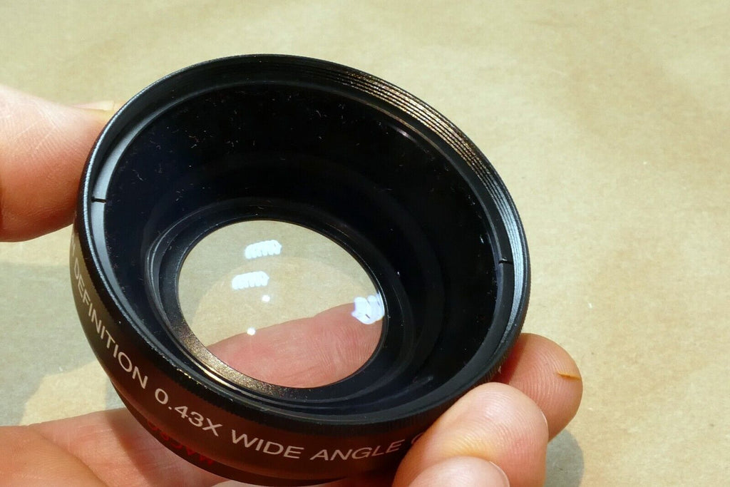 52mm Vivitar 0.43X Wide Angle Lens HD MC AF High Definition w/ macro