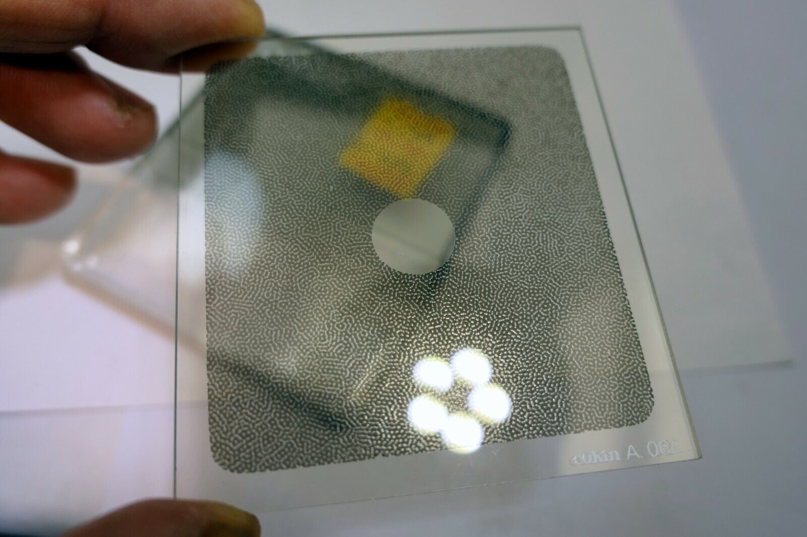 Cokin 062 Center Spot Grey 1 (A062) Filter square Lens A series  diffuser