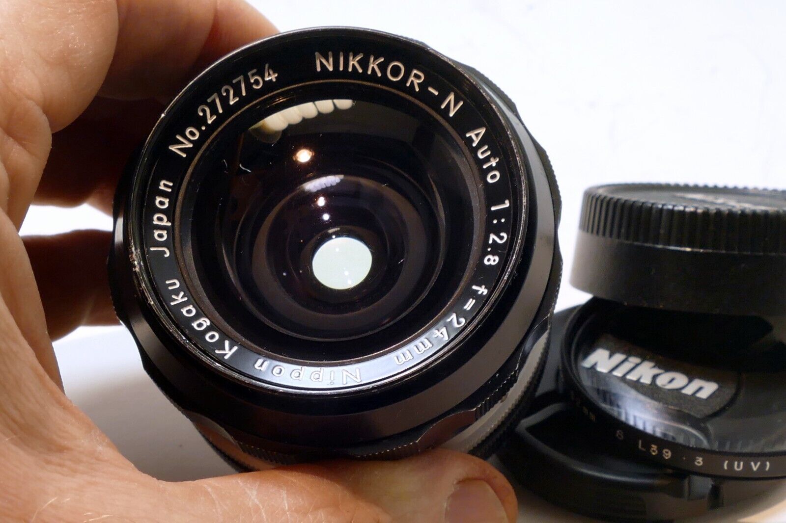 Nikon Nikkor-N Auto Non Ai 24mm f2.8 Manual Focus Lens prime - HOME AI'd