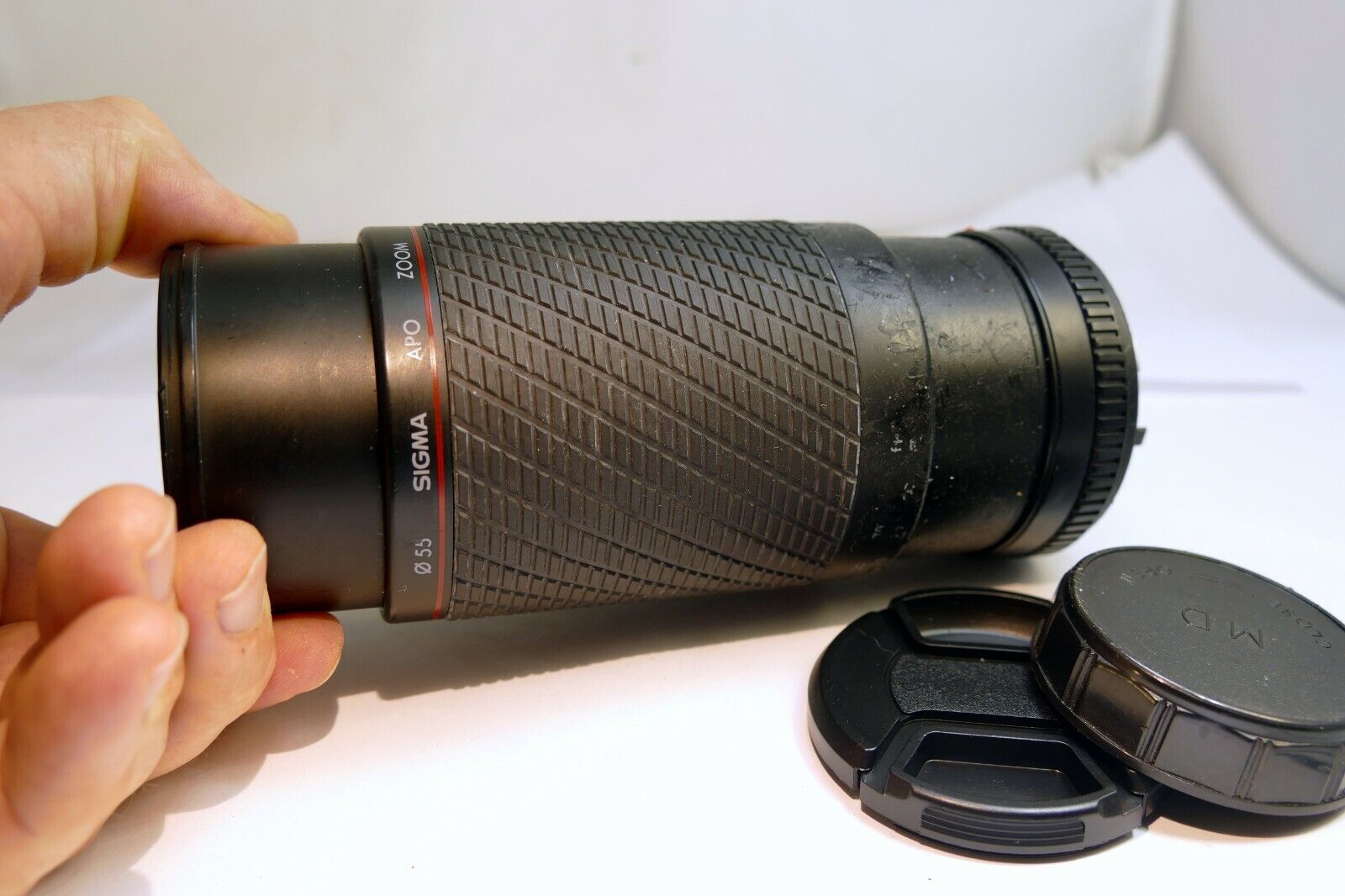 SIGMA 75-300mm f4.5-5.6 APO for Minolta MD manual focus AS IS parts w/ issues
