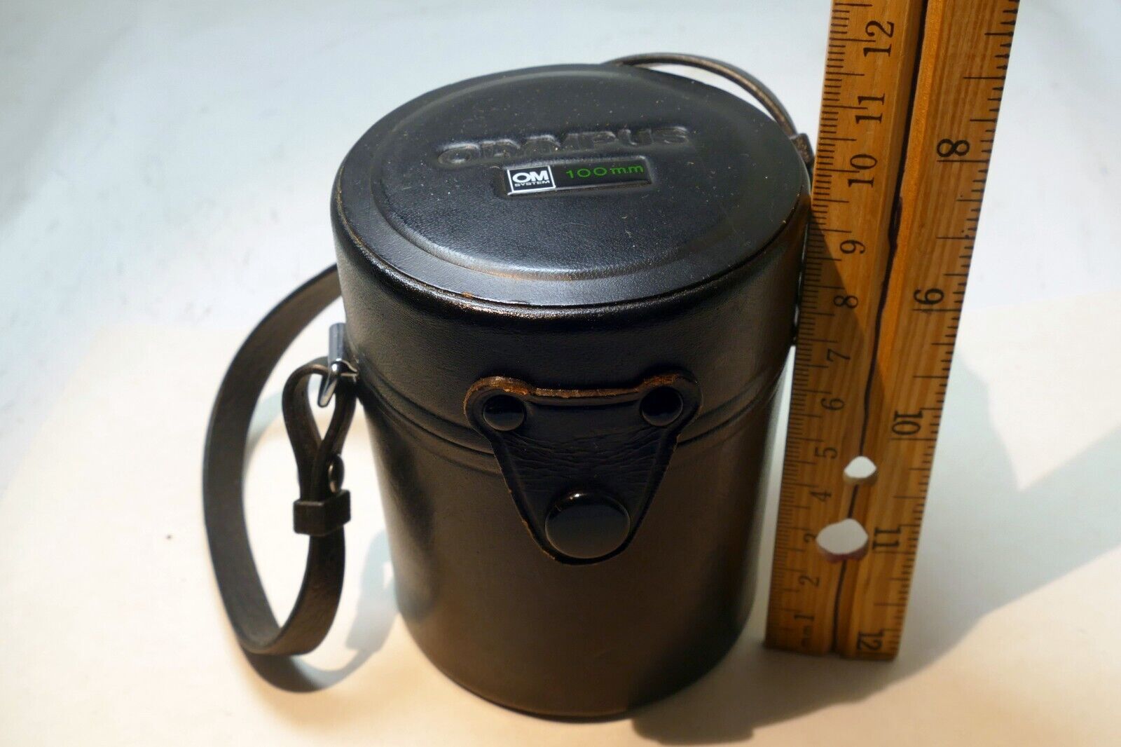 Olympus Hard Lens Case for OM 100mm f2.8 genuine OEM - fits 85mm f2.0