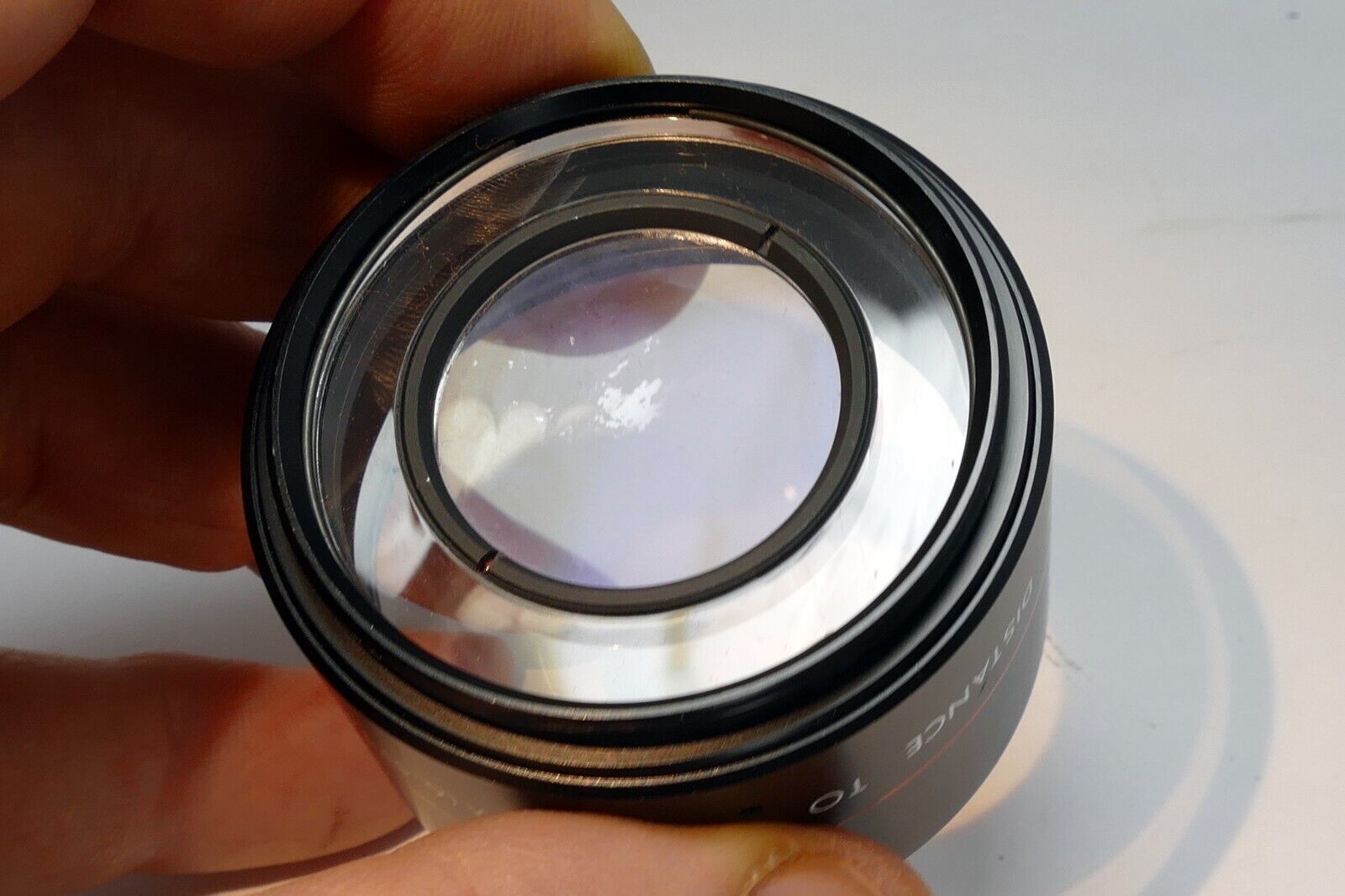 EXEL AUX 46mm lens for Talker wide angle with haze