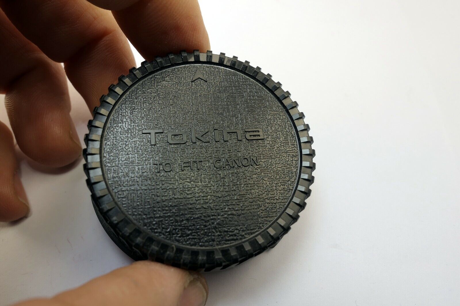 Tokina Rear Lens Cap for Canon FL FD t twist on type bayonet vintage