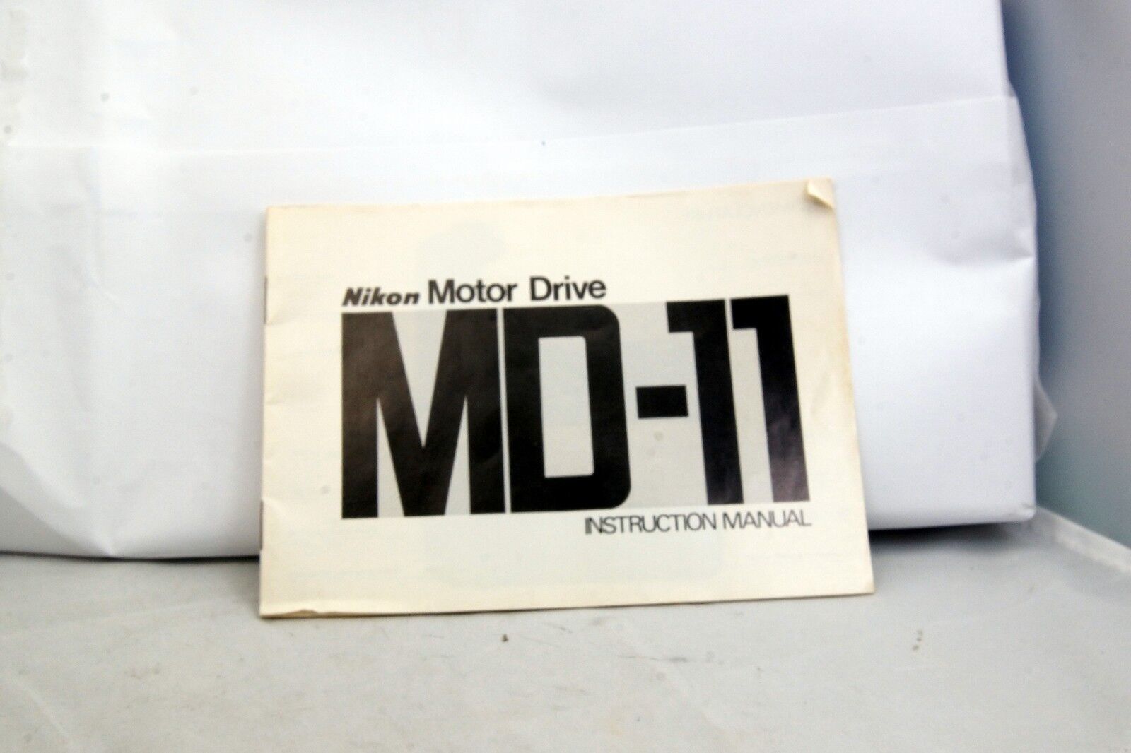 Nikon MD-11 Motor Drive   Instruction Manual Guide Genuine 18 pages 1978