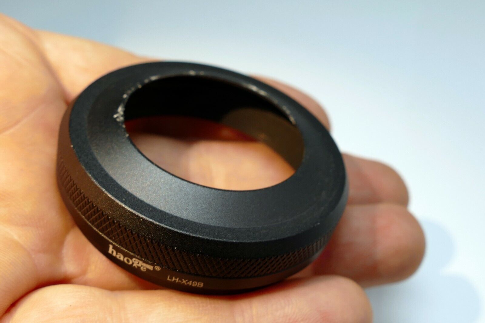 LH-X49B Lens Hood Shade for FinePix X100F X100S X100T 49mm female threads