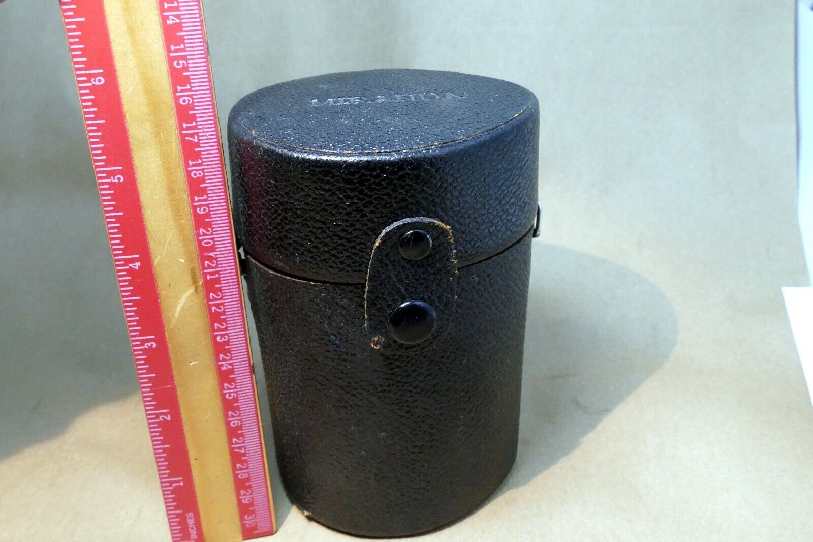 Miranda 105mm 135mm lens case vintage 3X5"