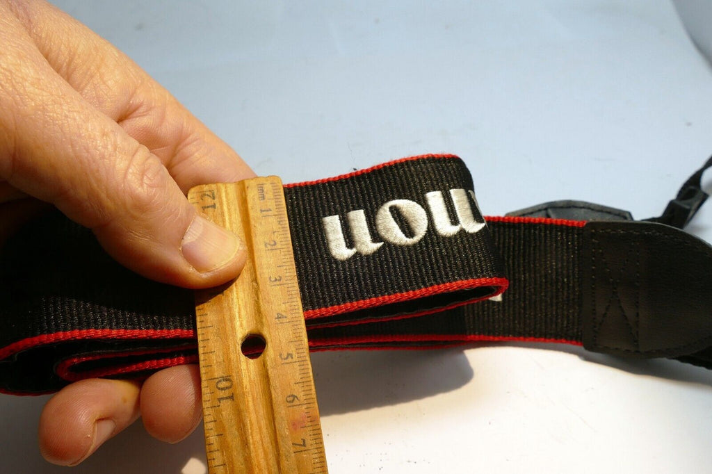 Canon EOS SLR Digital Camera Neck Shoulder Strap Black - Genuine OEM
