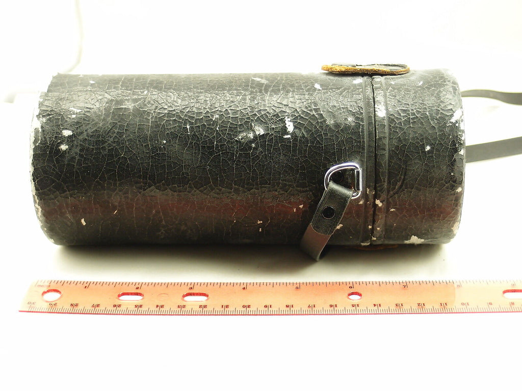 Vintage Vivitar Hard Camera Lens Case Cover With Strap 7 " tall
