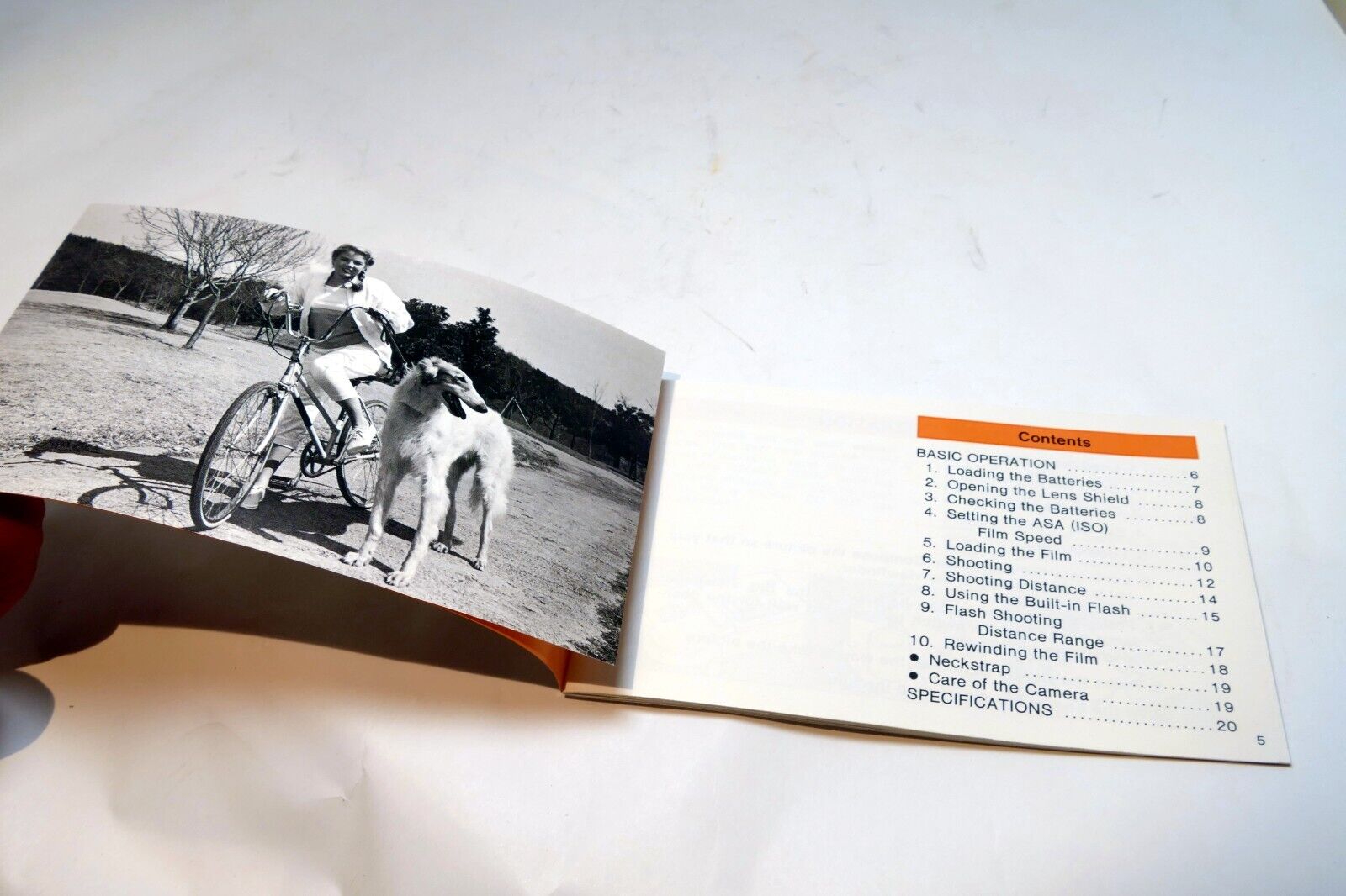 Canon Snappy 50/20 Film camera manual  Instruction Guide E English original