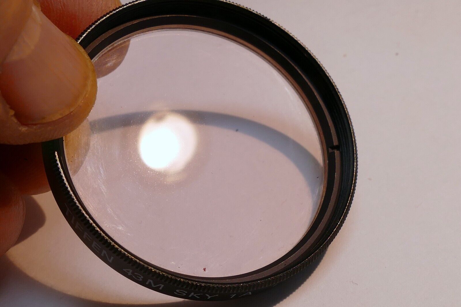 Tiffen 43mm Sky Lens Filter screw in type 1A Skylight made in USA