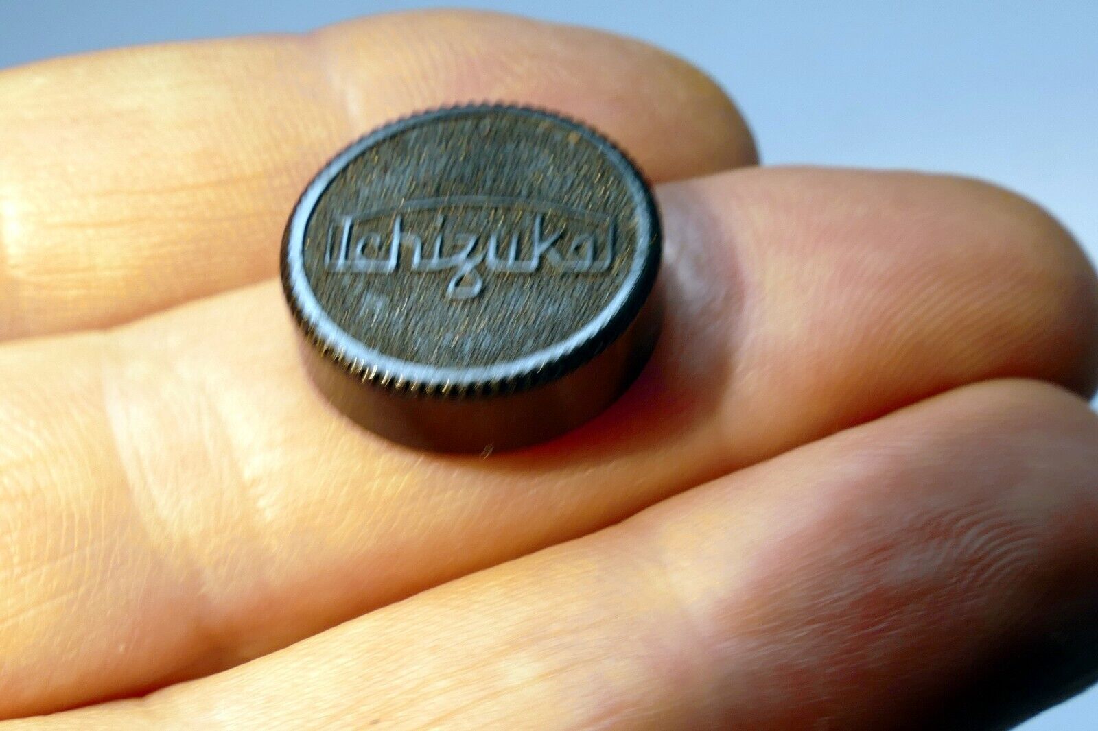 Ichizuka  15mm Screw-in Plastic Lens Front Cap for  1 1/2"  8mm f1.9 C-mount