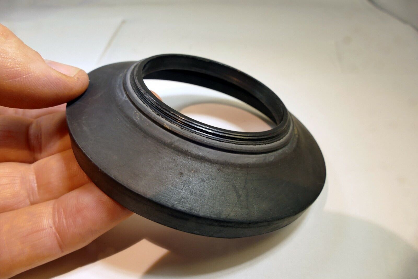 62mm Lens Rubber Hood shade wide angle for 24mm f2.8