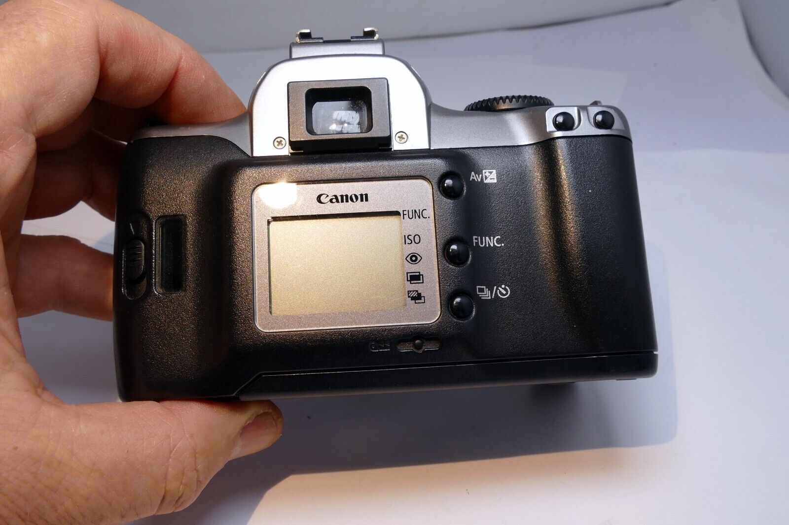 Canon EOS K2 REBEL 35mm SLR Camera - Silver (Body Only) - AS IS - untested