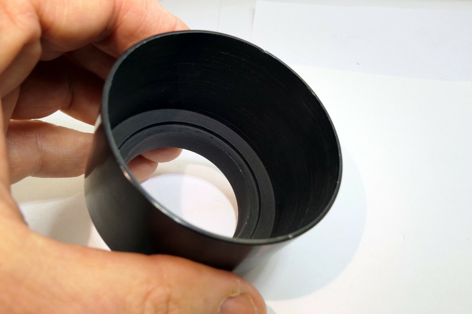 49Φ 49mm Telephoto Lens Hood Shade screw in type Metal vintage  135mm 200mm