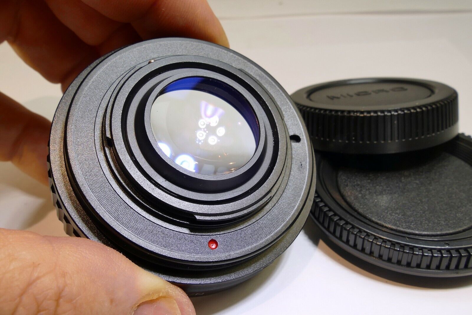Focal Reducer Lens Booster Adapter Nikon G to M4/3 cameras Panasonic GH5 GH4