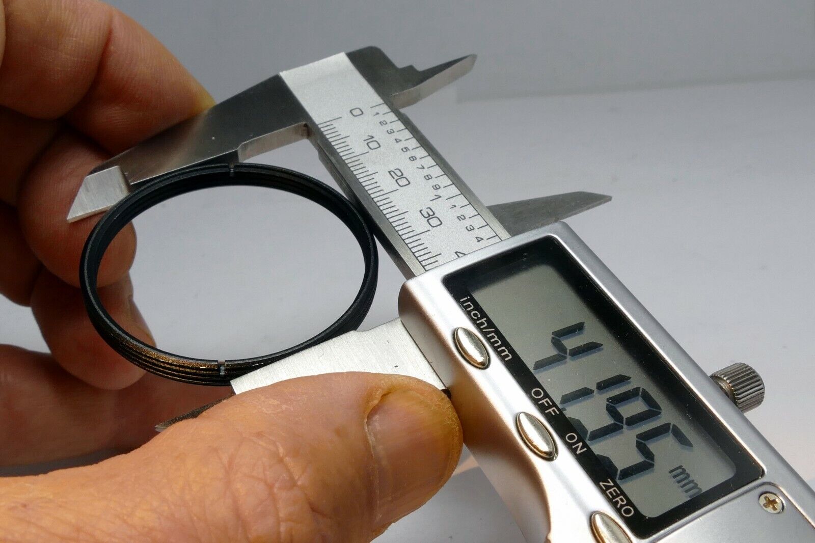 42mm OD thread Lens Filter Adapter Ring metal
