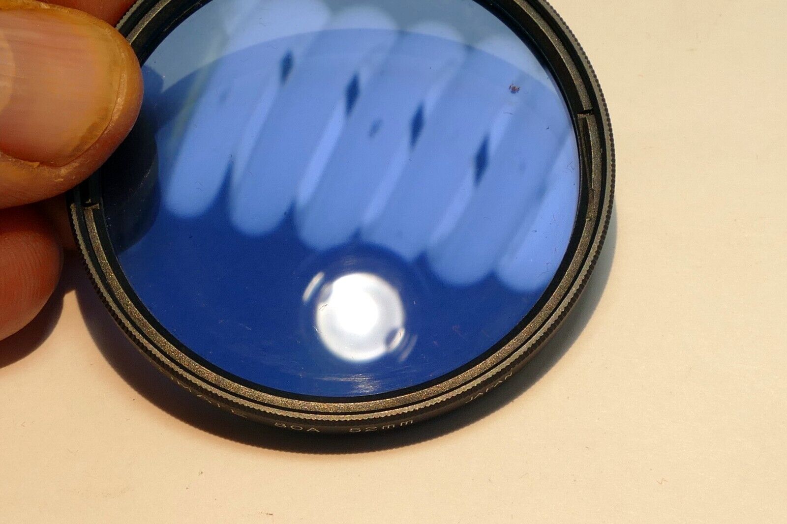 Fotomate 52mm Filter  80A  Blue made in Japan