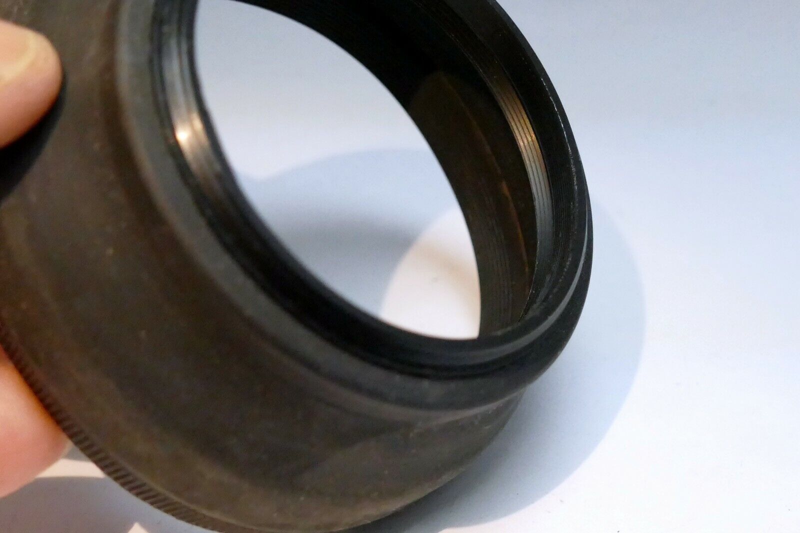 58mm rubber lens hood shade for normal lenses 50mm f1.4 f1.2