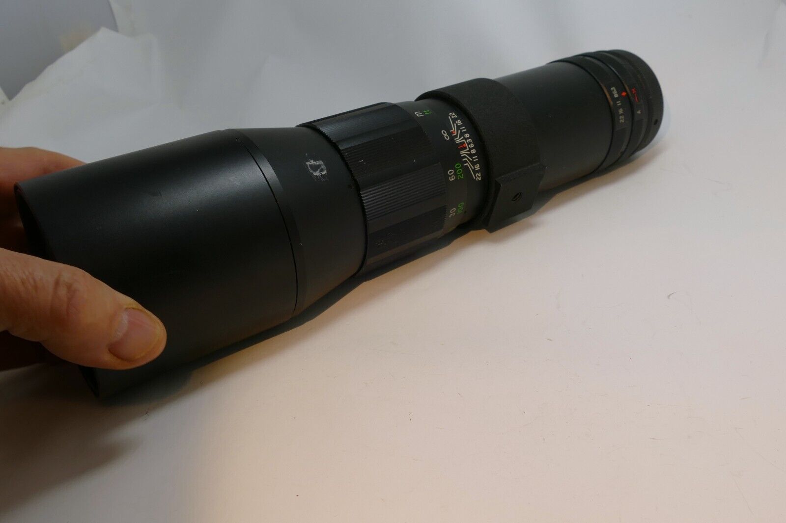 Ricoh Rikenon PK 400mm f6.3 Lens T2 mount - parts or repair - Not working AS IS