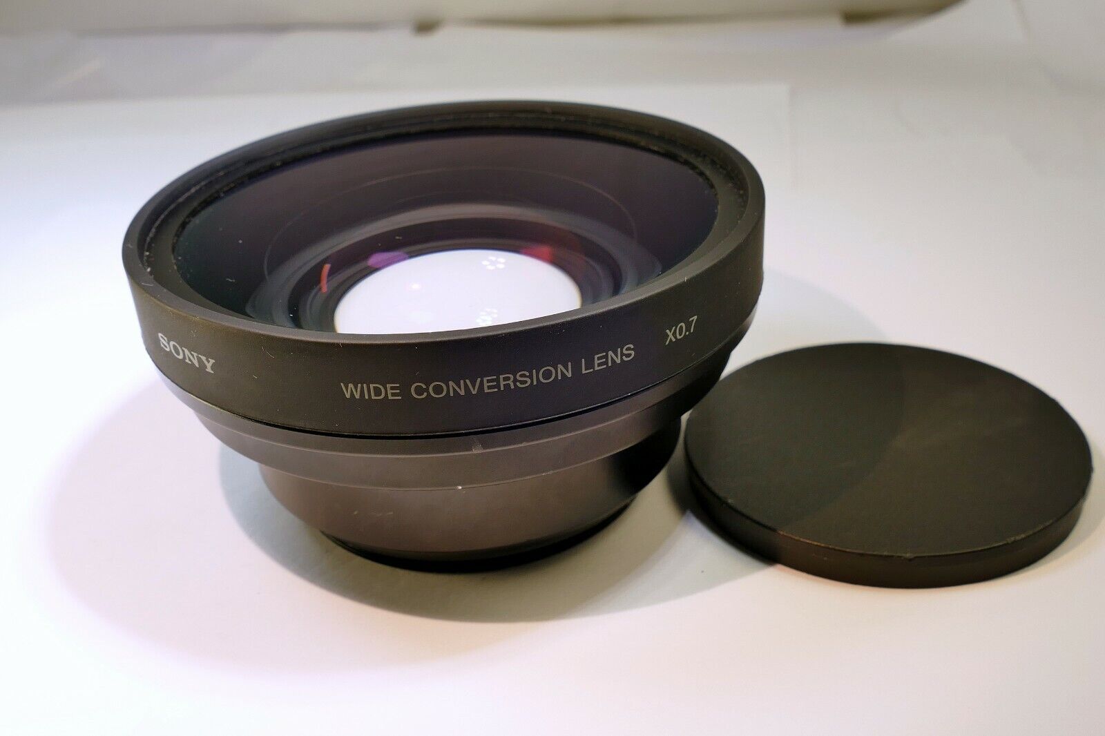 Sony Wide Angle Conversion Lens x0.7 VCL-HG0758 AUX 58mm rim Genuine OEM