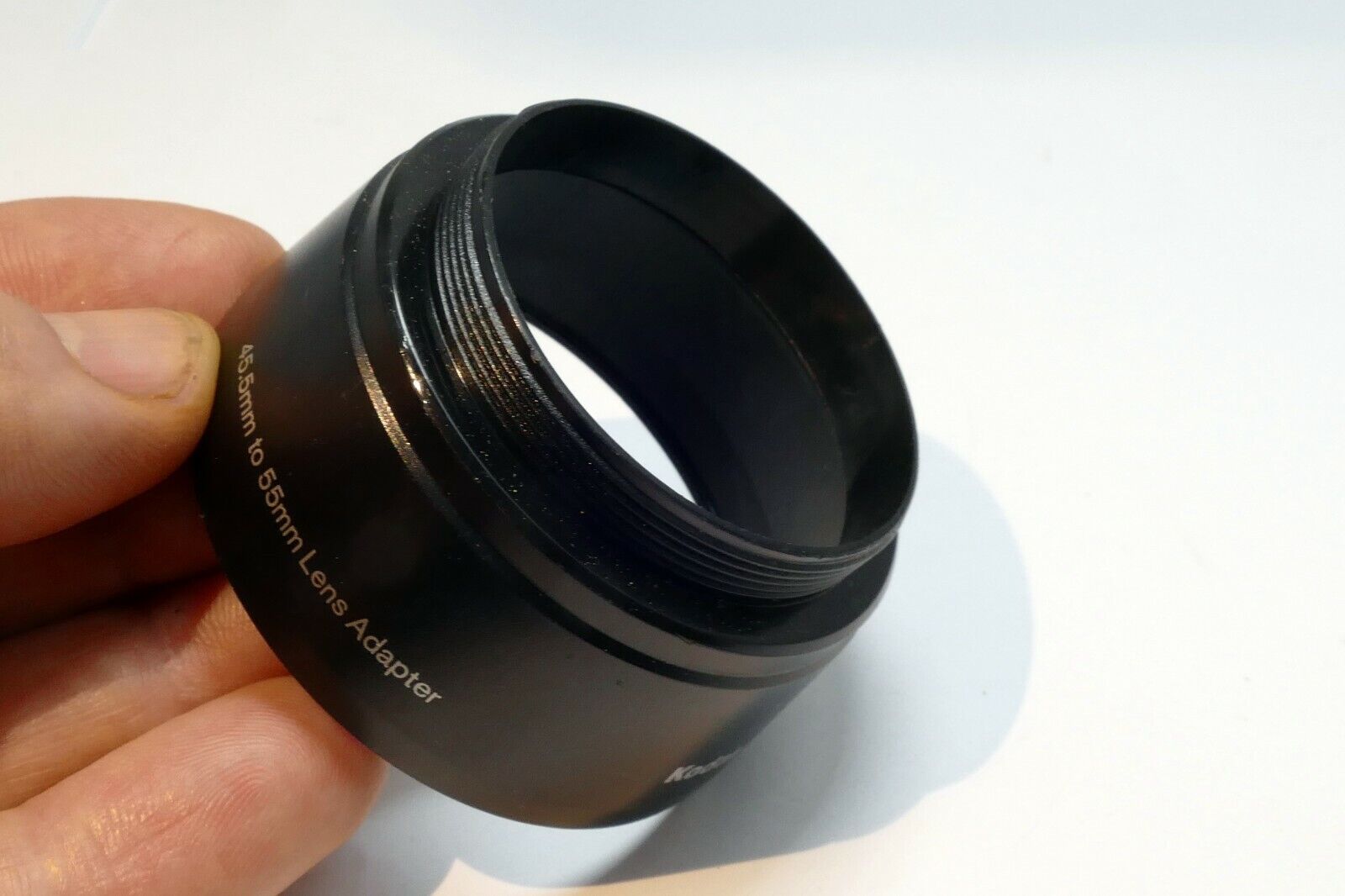 KODAK Step Up Ring 45.5mm to 55mm Lens Adapter plastic screw in threaded