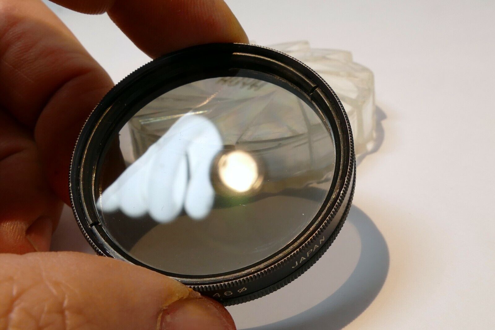 HOYA Lens filter screw in 46mm PL Polar polarizing linear