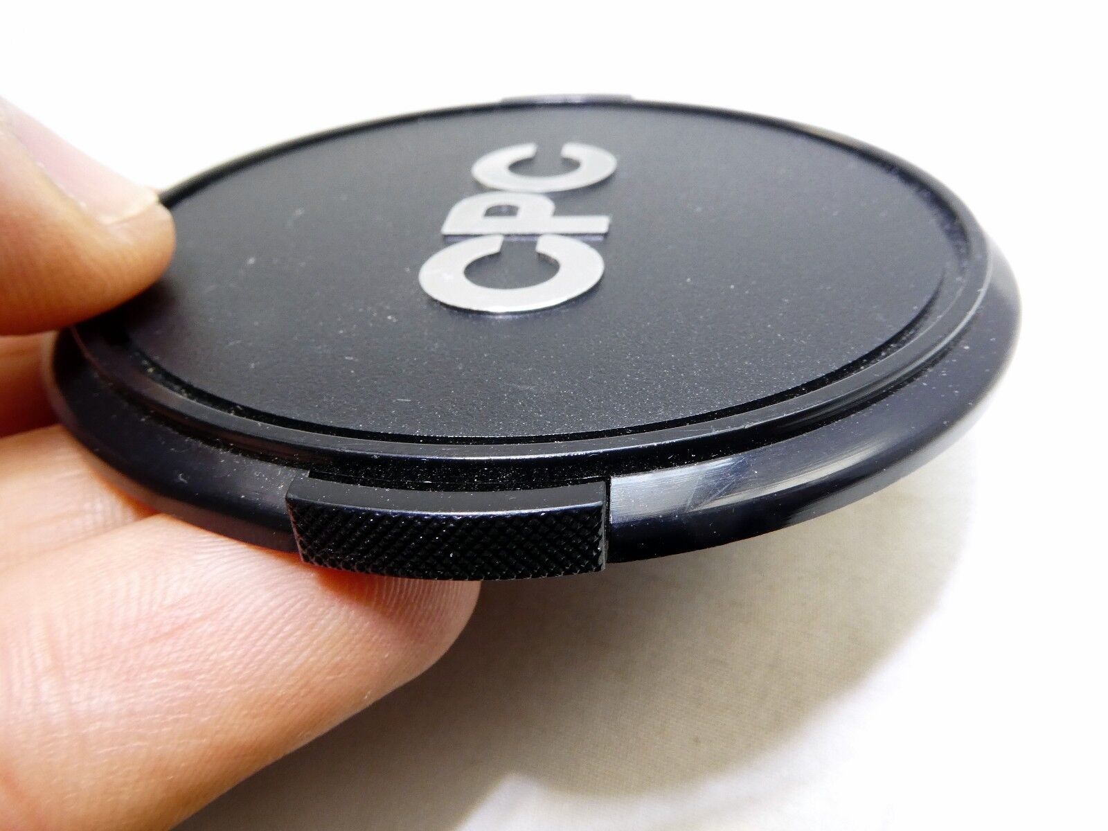 CPC 72mm Black Lens Front Cap snap on type