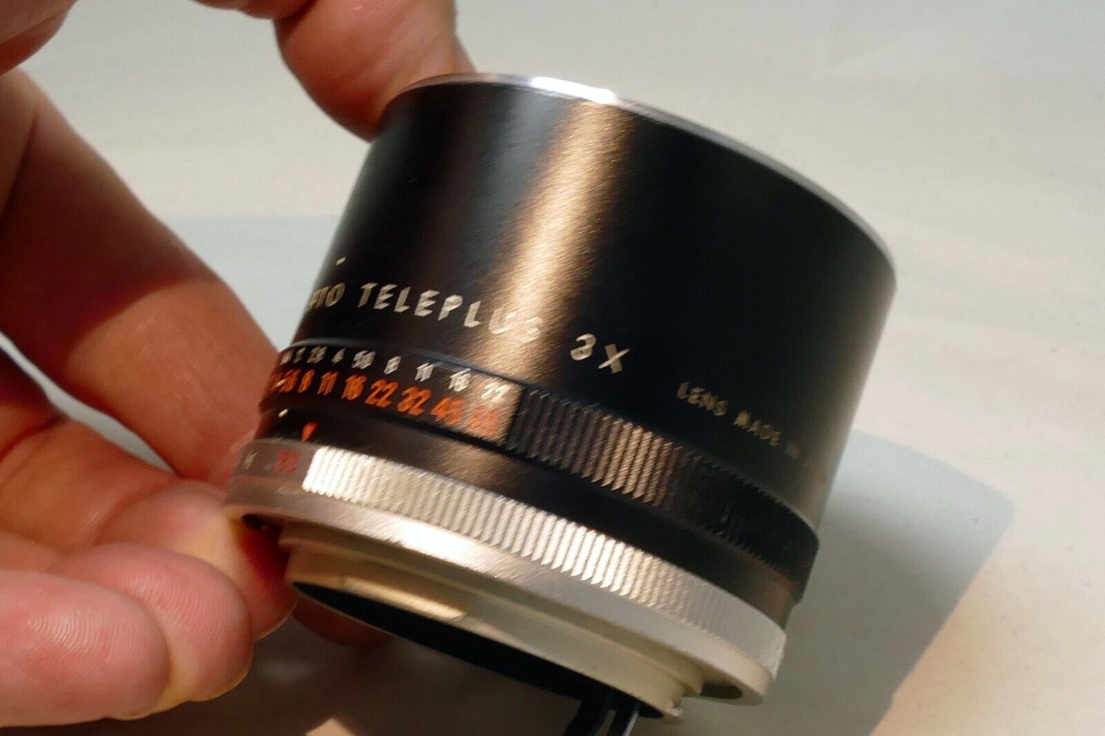 Samigon KFT 3X Lens teleconverter for Konica AR mount manual focus Hexanon