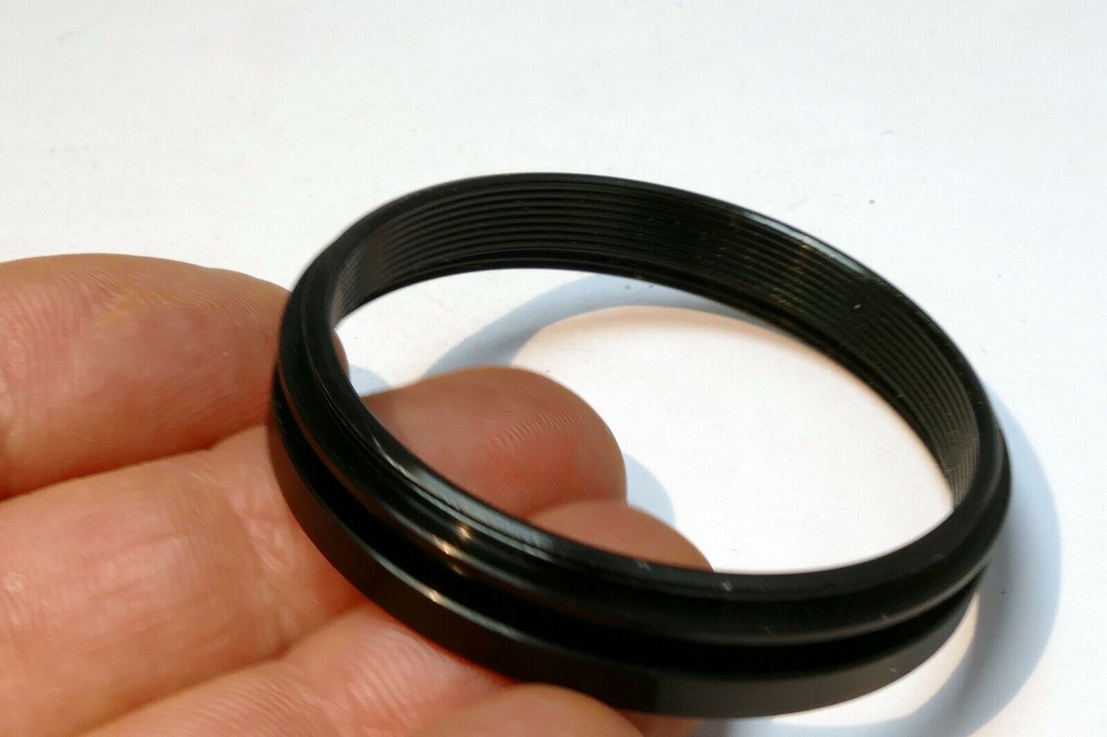 49mm to 49mm to  52mm OD Plastic filter holder adapter ring step-up