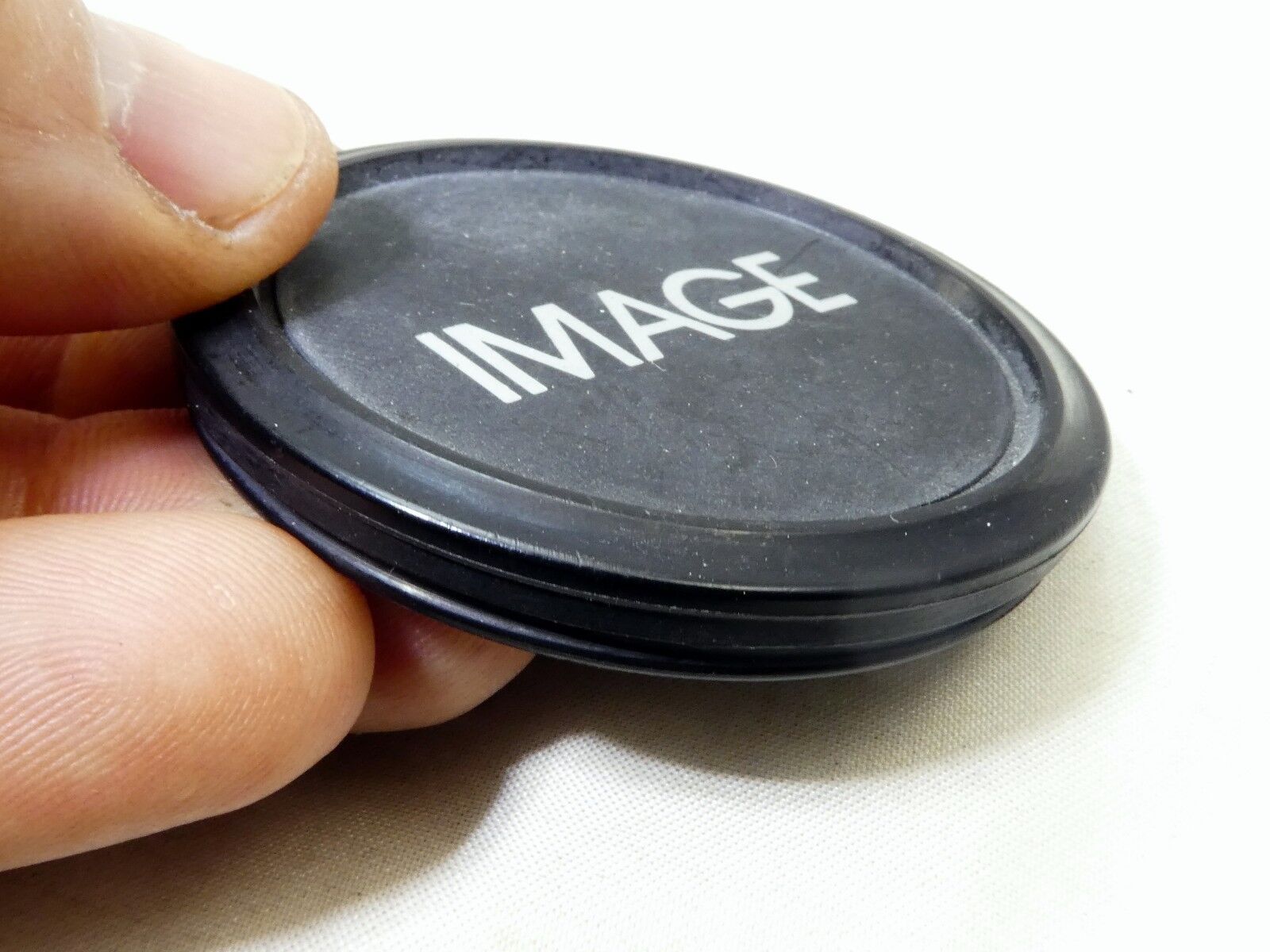 Image 55mm Lens front Cap slip in  type Plastic