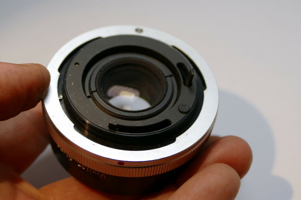 Vivitar 2X Lens Teleconverter Extender for Canon FD/FL manual focus 50mm f1.8