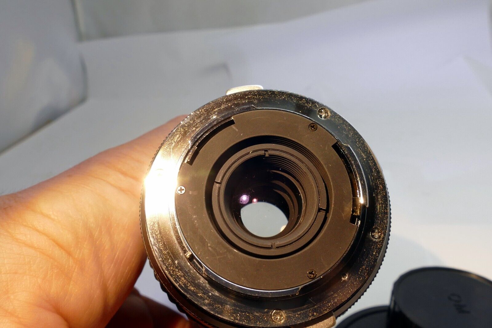 Albinar  80-200m f4.5 Lens for Olympus OM mount manual focus telephoto