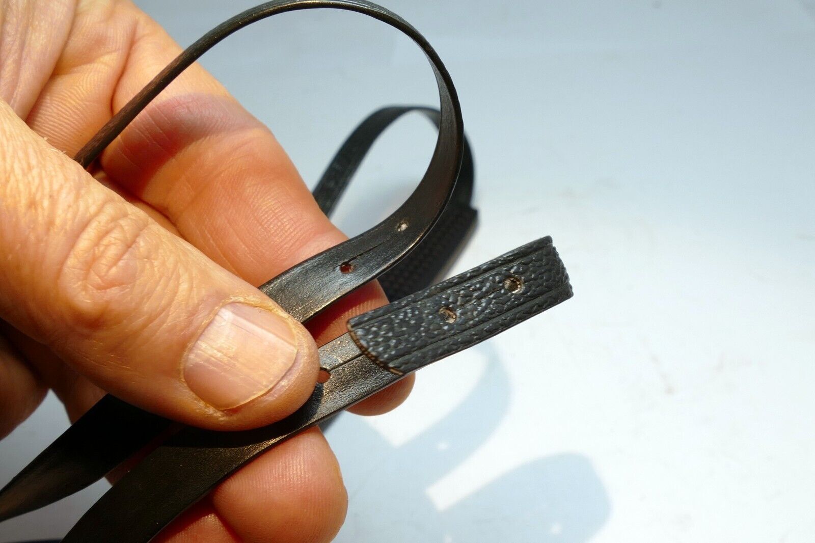 1cm wide VINYL Plastic Camera Shoulder neck Strap - for  Nikon F3HP F2 FM SLR
