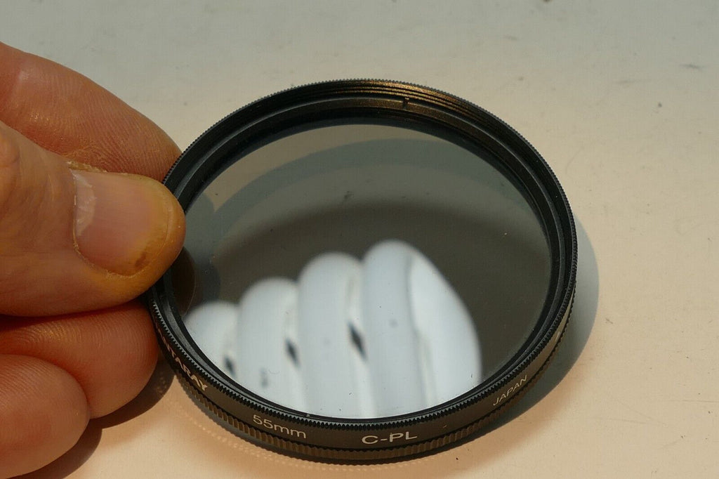 Quantaray 55mm Filter C-PL Circular Polar Polarizer Japan