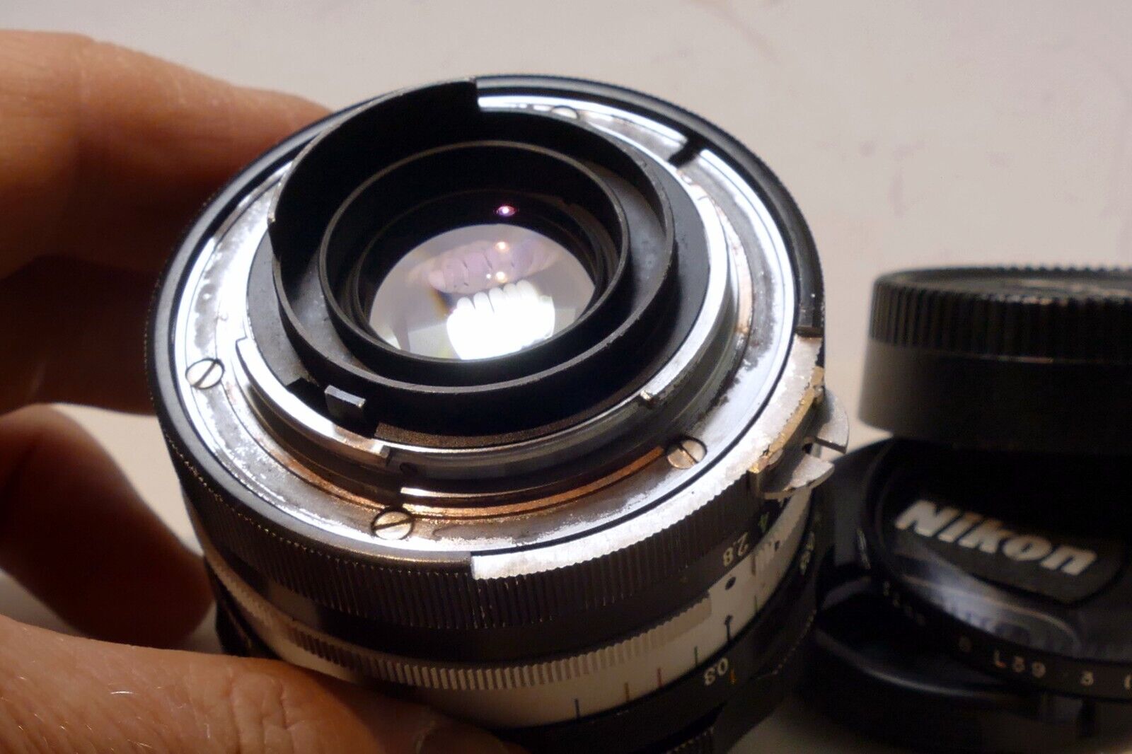 Nikon Nikkor-N Auto Non Ai 24mm f2.8 Manual Focus Lens prime - HOME AI'd