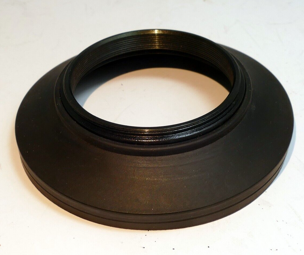 55mm Rubber  Lens Hood Shade Single threaded for wide angle 28mm f3.5