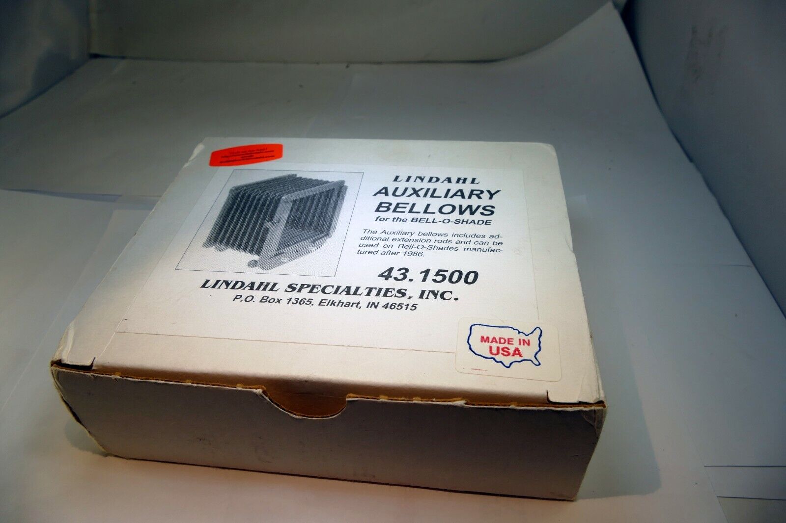 LINDALH Auxialiary Bellows lens Hood 43.1500 Bell-O-Shade