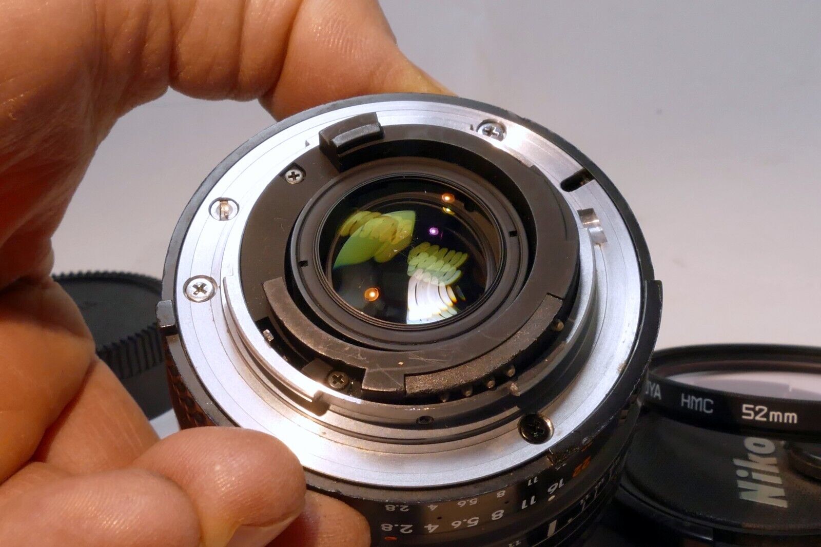 Nikon Nikkor AF 24mm F2.8 D Autofocus Lens  AS IS - parts - works manual mode