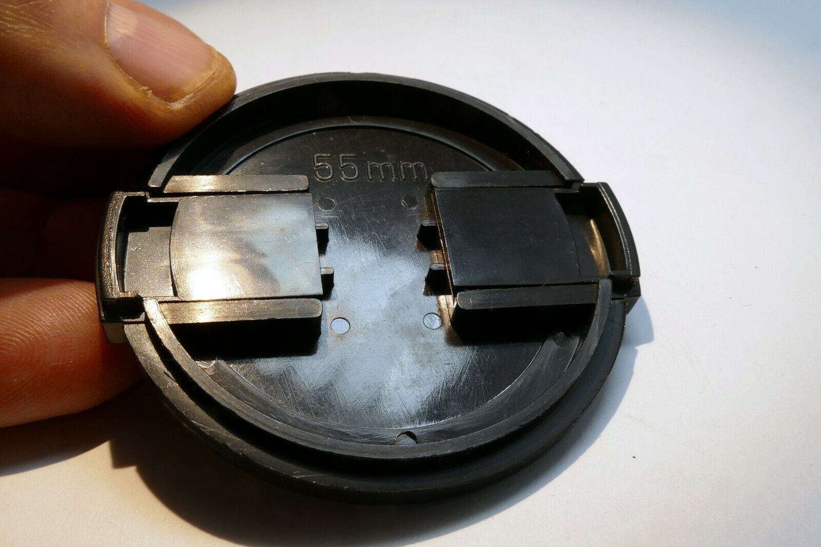 55mm Front Cap Plastic  snap on vintage black  for f2.8 f3.5 28mm 35mm