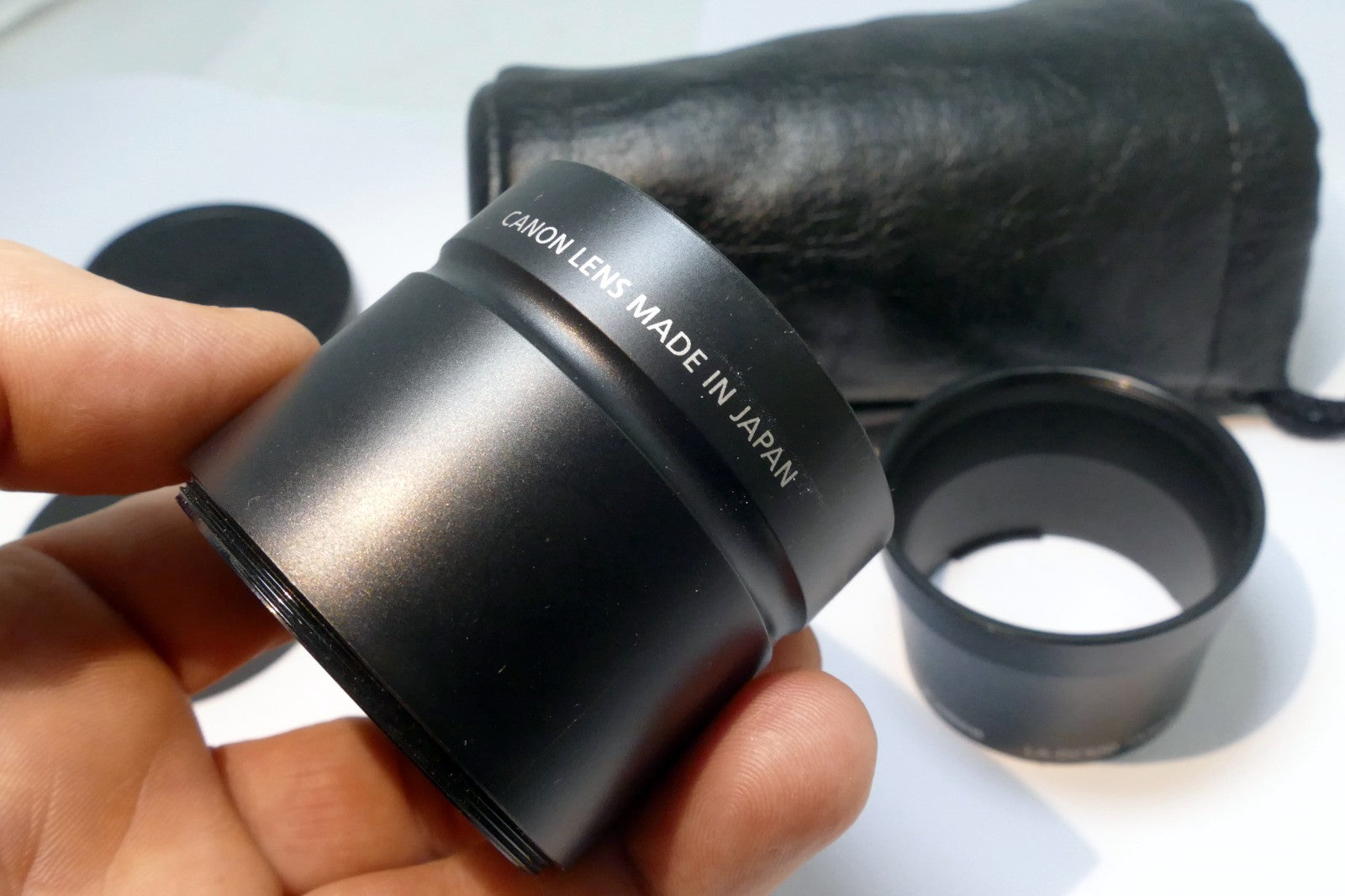 Canon Conversion Lens TC-DC52A 1.75X with LA-DC52D adapter for A80 & A95 AUX
