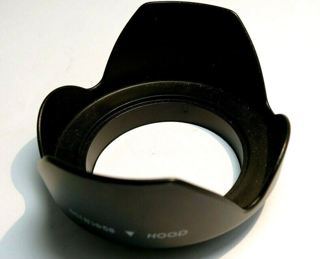 58mm LENS Hood Shade screw in petal plastic single threaded for 18-55mm IS EF-S