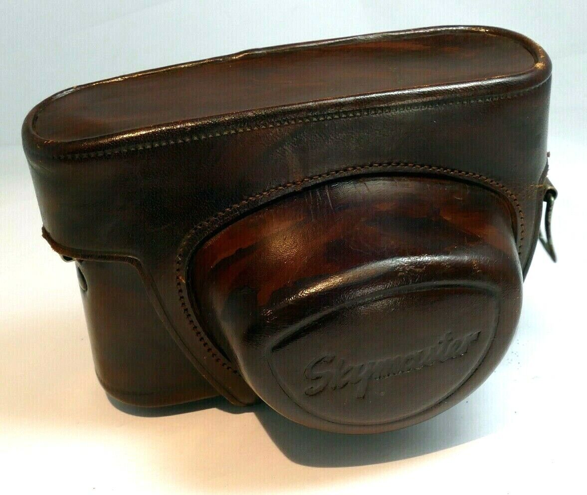 Leather case for Skymaster Pax Camera w/ 45mm F3.5 Luminor lens