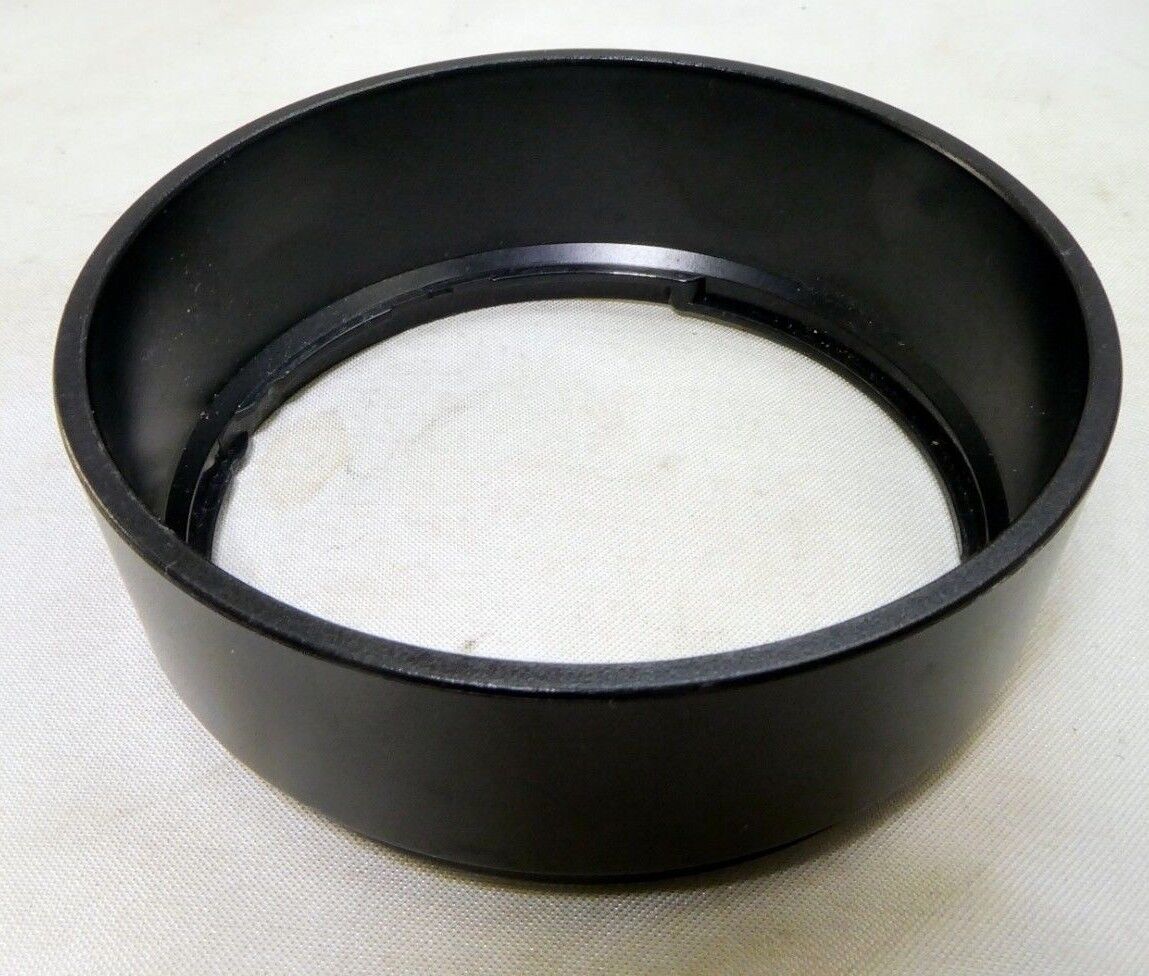 65mm ID  Plastic Lens Hood  twist on type (unknown brand)