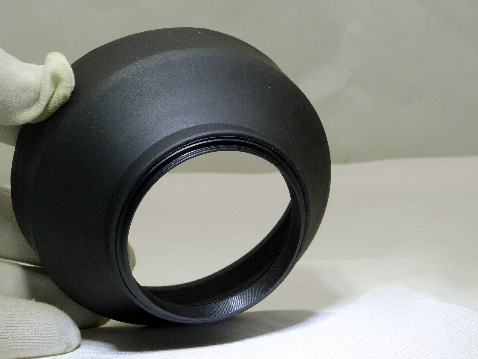55mm Collapsible Rubber Lens Hood 2-Way Wide Angle 28mm Telephoto 105mm 135