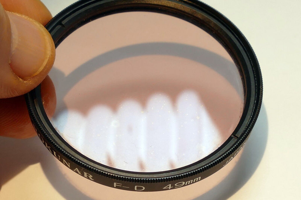 Rokunar 49mm Lens Filter  F-D FL-D  fluorescent to daylight conversion