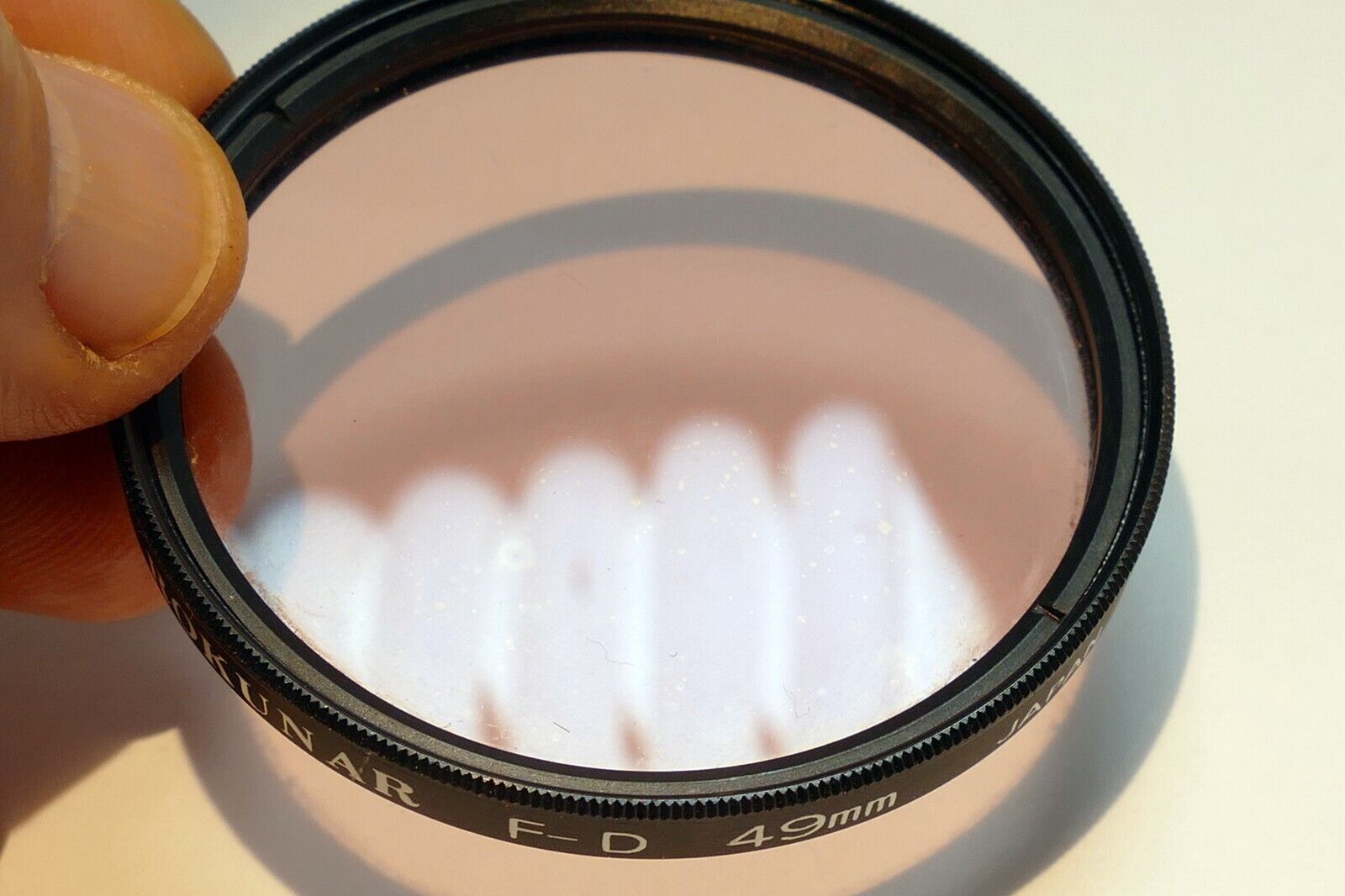 Rokunar 49mm Lens Filter  F-D FL-D  fluorescent to daylight conversion